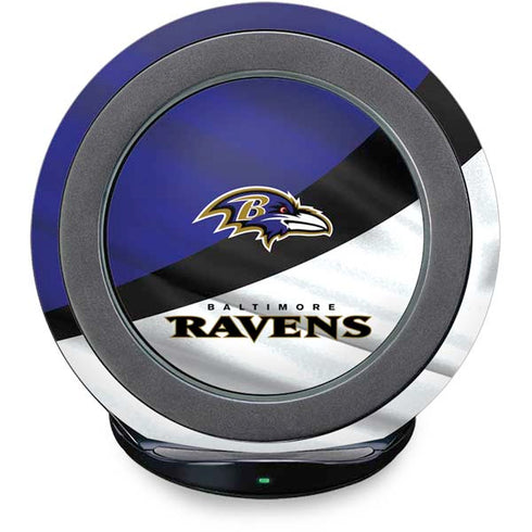 NFL Baltimore Ravens Fast Charge Wireless Charging Stand Skin